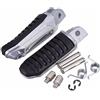 KACEPAR Poggiapiedi anteriori per moto, compatibile con Suz/u*ki GSX1300R GSX1300 Hayabusa, GSX650F GSX1400, V-Strom 650 1000 DL650 DL1000, B-King.