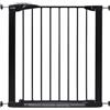 Munchkin Cancello per scale Munchkin, Cancello per scale Pressure Fit Baby o Dog Gate, Cancello per bambini senza viti facile da installare, 76-82 cm, nero