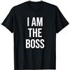 Im Not Bossy I Am The Boss Shirt for Adu I Am The Boss TShirt,Sarcastic I'm Not Bossy Shirt,Funny Top Maglietta