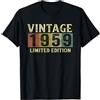 65 Anni Di Compleanno Uomo Donna Regalo Vintage 1959 65 Anni Compleanno Uomo Donna Regalo Divertente Maglietta