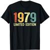 42 Anni Di Compleanno Uomo Donna Regalo Vintage 1979 42 Anni Compleanno Uomo Donna Regalo Divertente Maglietta
