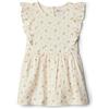 Amazon Essentials x Sofia Grainge Vestito di Lino Bambine e ragazze, Pesca Floreale Artigianale, 2 anni