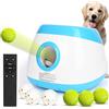 Rawhui Lancia Palline per Cani Automatica Interattiva Spara Palline per Cani di Taglia Grande e Media, Palline da Tennis Incluse