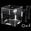 Nursery Per Pesci Vivipari Haquoss Con Coperchio - Vasca Parto 17x8x7.8cm Trasparente Per Acquario - Foto 8