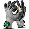 Jocbinltd Dr. Zoo Guanti professionali per toelettatura; per qualsiasi animale domestico con pelo corto, medio e lungo; possono essere utilizzati come spazzola per cane/gatto/cavallo o pettine al curry; guanto