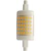 V-TAC VT-2237 Lampadina led 7W R7S equivalente alogena 50w 700lm luce bianco caldo 3000K 28 * 78mm - sku 212713