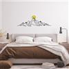 Wallity Hanah Home Elegante accessorio decorativo da parete in metallo, 119,5 x 37 cm, durevole, 1,2 mm, in metallo e legno da 3 mm, perfetto per gli spazi moderni per la casa e l'ufficio