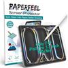 PAPERFEEL 2 Pezzi Pellicola Protettiva per iPad Pro 13 pollici M5 M4 2025 2024, Pellicola di Carta PET Opaca per Disegno-Antiriflesso, Anti-impronta Digitale, Antigraffio, Facile da installare
