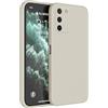 Topme Cover per Samsung Galaxy S10 Lite/Galaxy A91 (6.7 Inches) Custodia Case, Protezione Della Pelle Della Custodia in Silicone Tpu - Bianco antico