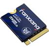 fanxiang S630 2TB SSD M.2 2230, NVME M2 SSD PCIe Gen4x4, Fino a 5200MB/s, Per Rog Ally, Steam Deck, Microsoft Surface Pro, Mini PC, Ultrabook - Unità a Stato Solido Interna