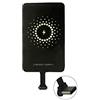MyMAX - Ricevitore e adattatore ricarica wireless Qi di USB tipo C 1300mA, compatibile con Google, Samsung, Huawei, LG, Sony, Motorola, Nokia, ecc. (corta, plastica)