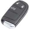 ProPlip Pro-Plip - Cover per chiave a 3 pulsanti, motivo: Grand Cherokee