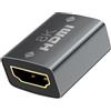 vgggrd Accoppiatore HDMI 8K, Adattatore HDMI Femmina a Femmina Supporto 8K/4K @ 60Hz UHD, Prolunga Cavo HDMI per Laptop, PC, Monitor, Roku TV