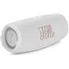 JBL Charge 5 Speaker Bluetooth Portatile, Cassa Altoparlante Wireless Resistente ad Acqua e Polvere IPX67, Powerbank integrato, USB, PartyBoost, Bass Radiator, Fino a 20h di Autonomia, Bianco