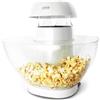 Silva Schneider Macchina per popcorn ad aria calda PM 440, 1200 W, senza grassi in 2 min., incl. ciotola da 4,5 l, spegnimento automatico, interruttore on/off, antiscivolo, bianco