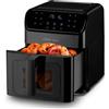 Ufesa Talent Friggitrice ad Aria Senza Olio, AirFryer da 6,5L, 13 Programmi, 1500 W, Timer, Temperatura 200ºC, Luce interna, Senza BPA