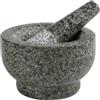 Brightium Malta di granito 13x8cm, ideale per macinare, macinare e preparare spezie e salse in cucina.