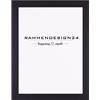Rahmendesign24 Cornice portafoto Milano | formato DIN nero (opaco) 59,4 x 84 (DIN A1) | cornice per poster, cornice intercambiabile