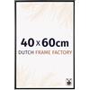 Dutch Frame Factory - Cornice 40x60 cm - Nero Opaco - Cornice per foto in Plastica con vetro plastico Antiriflesso - Cornice portafoto 40x60 cm - Easy