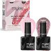MYLEE MyGel by MYLEE Pink & Glitter Duo Set Smalto per Unghie Gel Semipermanente 2x10ml UV/LED Nail Art Manicure Pedicure per Uso Professionale e Domestico - Lunga durata e facile da usare