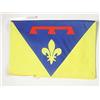 AZ FLAG BANDIERA VARO 45x30cm - BANDIERINA DIPARTIMENTO DI VAR - FRANCIA 30 x 45 cm cordicelle - AZ FLAG