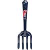 Spear & Jackson 50034 - Forcella da fiori 4 denti, colore: Verde