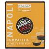 VERGNANO GRANAROMA GRANI 128 Capsule Napoli Caffè Vergnano Compatibili Lavazza A Modo Mio - 8 confezioni da 16 capsule. Strong Coffee
