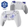 HEXGAMING PHANTOM Pro Controller per ps5/PC,Wireless Joystick con 4 Tasti Posteriori Rimappabili&8 Levette Analogiche Effetto Hall&6 Profil&Trigger Grilletti Regolabili-Bianco Visione