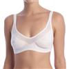sloggi OXYGENE Infinite Soft Bra, Reggiseno, Donna, Bianco (White), XS