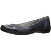 LifeStride Women's Dig Flat, Black Kylie, 6.5 M US