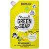 Marcel's Green Soap Confezione di ricarica per piatti Limone e Bergamotto - Detersivo per piatti biodegradabile - Formula senza microplastica - Risparmia il 56% di plastica - 500 ml