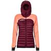 Rock Experience REWJ05261-C965 WILD CAT HYBRID WOMAN JACKET DONNA Giacca 1013 WINDSOR WINE+0711 DESERT FLOWER S