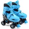 Xootz Pattini a rotelle regolabili per bambini, per principianti, colore blu/nero, taglia M