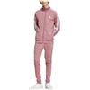 adidas Basic 3-Stripes Tricot Track Suit, Tuta Sportiva Uomo, Legend Ink/White, L Tall 3 inch