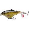 Savage Gear 3D Fat Smashtail - Esca da pesca Topwater Plopper, esca rigida galleggiante per Bass, Pike, Musky, Perch, Predator Fishing, ami appuntiti, acqua dolce e salata Black Ghost 8cm