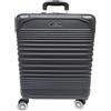 Before by Luigi Benetton Trolley rigido utilizzabile come bagaglio a mano, approvato dalla maggior parte delle compagnie aeree low cost, 55 cm, Misure 55 x 40 x 20 cm Marchio Nazareno Gabrielli (NERO)