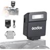Godox iM22 Mini flash per fotocamera, batteria integrata, 5 livelli di potenza, 440 flash a piena potenza, tempo di ripresa 3s, compatibile con Fuji/Canon/Sony/Nikon/Panasonic/Olympus