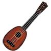 BESTonZON mini strumenti chitarra acustica elettrico giocattoli giocattolo per bambini giocattolo per ukulele chitarra per bambini venatura del legno strumento musicale