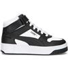 PUMA - CARINA STREET MID Sneaker donna bianca/nera in pelle