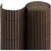 jarolift Canniccio PVC Recinzione Frangivista, Protezione Paravista, Resistente ai Raggi UV Resistente, Impermeabile, Protettivo Frangivento per Giardino, Balcone, Terrazza, 100 x 500 cm, Marrone