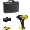 JG todotaladros Avvitatore a Impulsi STANLEY FatMax SFMCF800D1K (1 Batteria 2,0 Ah + Caricabatteria + Valigetta)