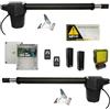 Atecnica Kit completo cancello battente INDEM GUN 400 230V per ante fino a 4mt e 300 kg