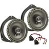tomzz Audio 4039-006 Kit di installazione degli altoparlanti compatibile con Opel Astra H Corsa D Corsa E 165mm Sistema coassiale TA16.5-Pro