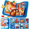 hahaland Busy Board Montessori 1 Anno, Arca di Noè Quiet Book Sensoriale | Libro Interattivo Educativo, Busy Book Giochi Montessori 12 18 Mesi, Pannello Feltro Attività, Regalo Bimbo