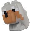 MINECRAFT Just toys JTMIN-3588 - Mega SquishMe Tamed Wolf, taglia unica, colore: Grigio