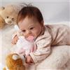 ZIYIUI Bambole Reborn Femmine Realistica Bambole Originali 18 pollici Fatto a mano Corpo in cotone morbido Sembra e si sente come un vero e proprio bambino realistico (Ragazza occhi aperti)