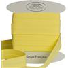 designers-factory Nastro Sbieco di Cotone per Bordare e Cucito - Vari Colori Disponibili - Raffinate Rifiniture in Cotone Piegato - Bordino per Tessuti (10 Metri, Giallo)