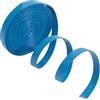 GORGECRAFT Strisce di Cuoio Pieghevoli 5mx10 mmx1mm Cordino di Cuoio Piatto Laccio di Cuoio Sottile Blu Cielo Cinturino in Pelle PU Bifacciale per Progetti Artigianali Fai da Te Collari per Animali