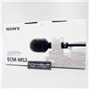 Sony Ecm-Ms2 Electret Microfono a Condensatore Design Compatto dal Giappone...