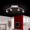 Paul Neuhaus Sileda faretto a soffitto, LED 4 luci, 6786-96, Sileda [Lampade per Interni > Punti Luce e Faretti]